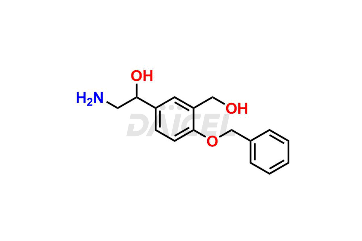 2-amino-1-(4-(benzyloxy)-3-(hydroxymethyl)phenyl)ethan-1-ol