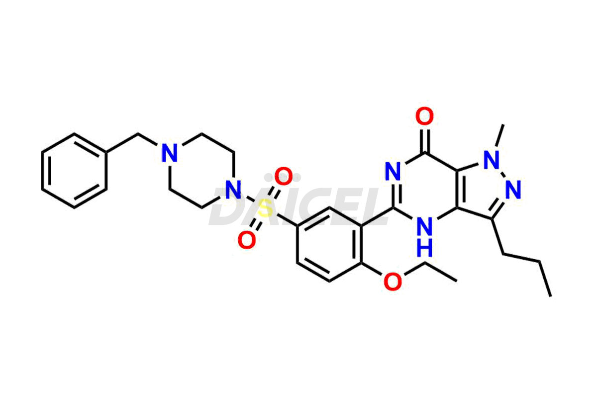 N-desmethyl N-Benzyl Sildenafil