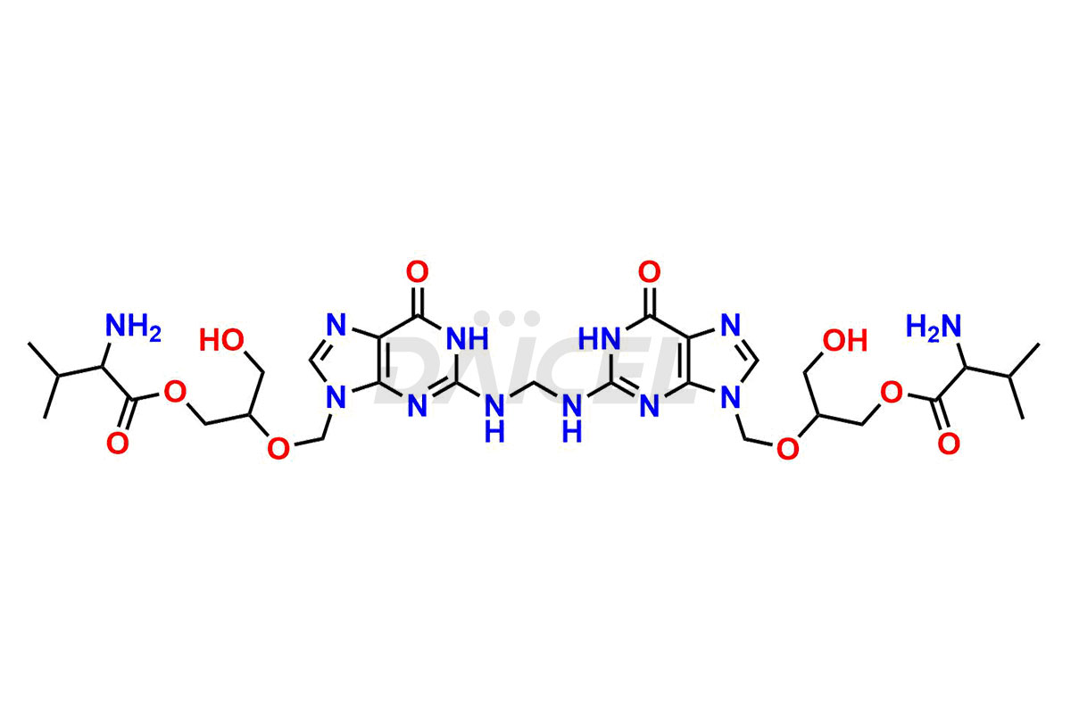 Valganciclovir Dimer Impurity (Mixture of stereoisomers A, B & C)