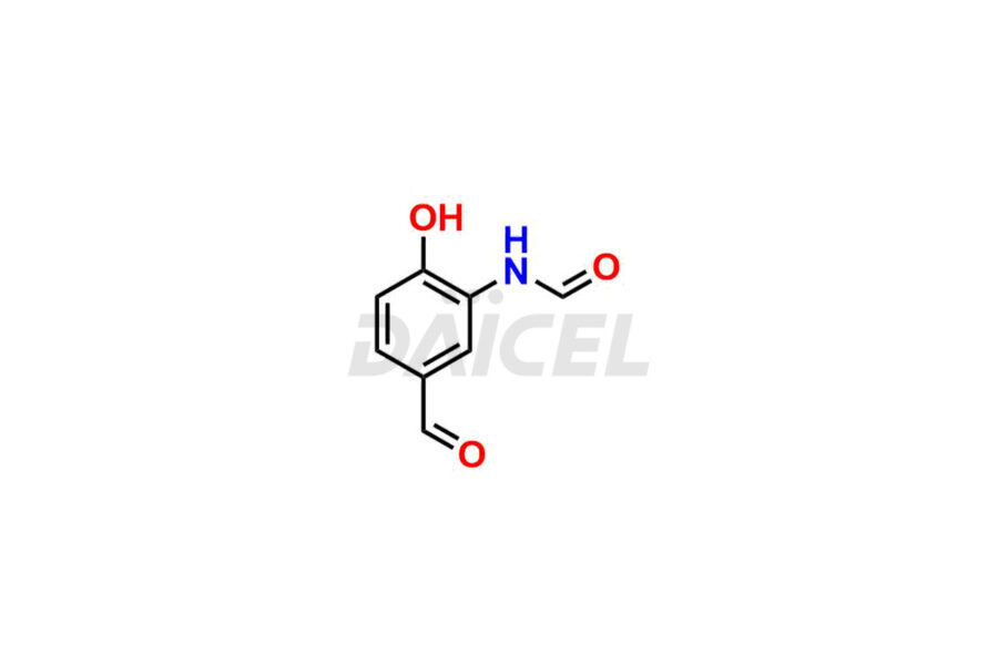 N-(5-formyl-2-hydroxyphenyl)formamide