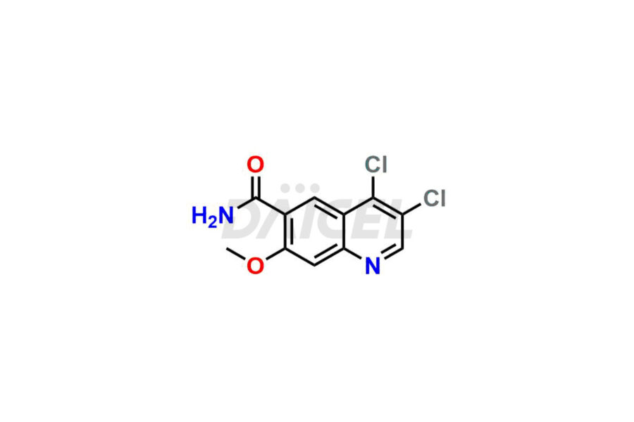 3,4-dichloro-7-methoxyquinoline-6-carboxamide