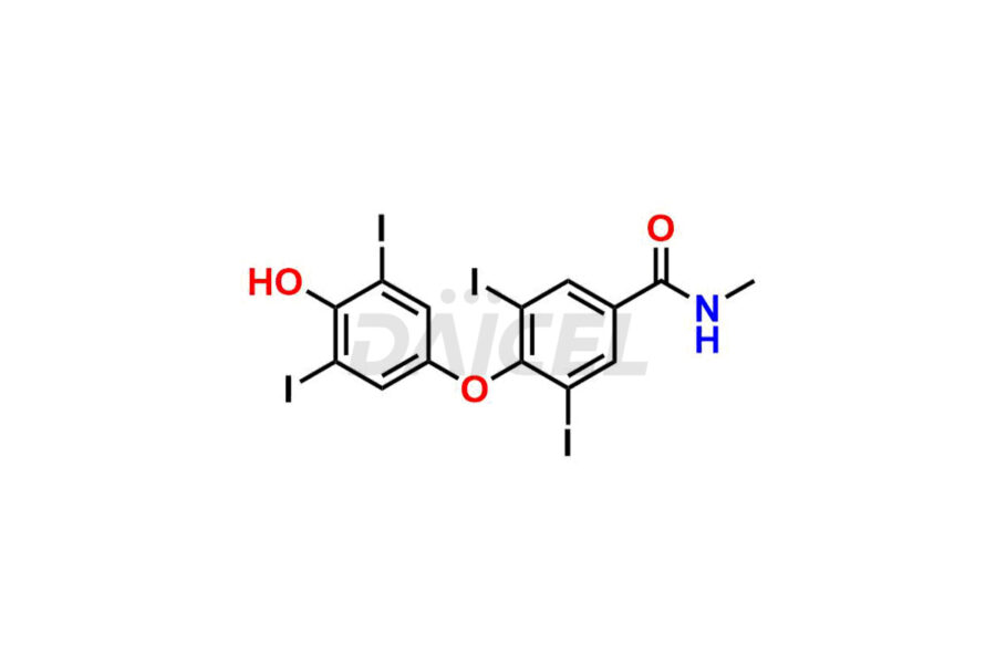 Lewotyroksyna T4-kwas mrówkowy-N-metyloamid