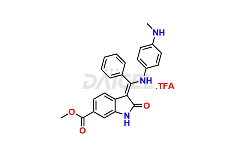 Nintedanib N-Methyl impurity. TFA salt