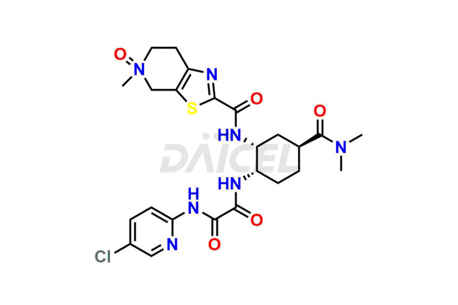 Edoxaban N-ossido (miscela di diastereomeri)
